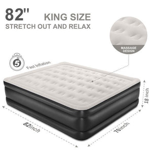 18 inch Twin/Queen/King Size Air Mattress with Built-in-Pump