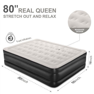 18 inch Twin/Queen/King Size Air Mattress with Built-in-Pump