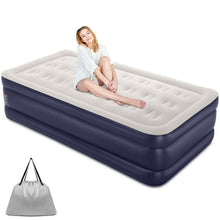 Load image into Gallery viewer, 18 inch Twin/Queen/King Size Air Mattress with Built-in-Pump